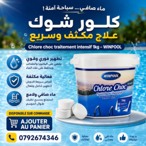 Chlore choc 1kg Winpool