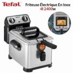 Friteuse Électrique En Inox 4l 2400w Chauffe Rapide Filtra Pro Tefal FR516110