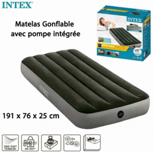 Matelas Gonflable à Pied 191*76*25cm Intex 64760