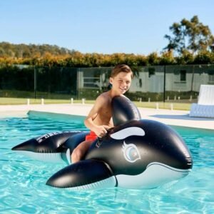 Flotteur Gonflable Avec Poignées Robustes Whale Ride-On Intex 58561