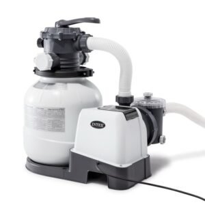 Pompe De Filtre À Sable 6En1 Avec Minuterie 4500l/h Intex Krystal Clear™ 26644