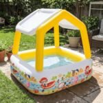 Piscine gonflable avec auvent 157 x 157 x 122 cm Intex 57470