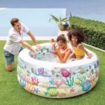 Piscine Gonflable Aquarium Pour Enfants 6Ans+ Gonflage Facile Intex 58480