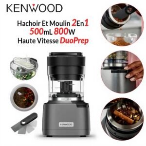 Hachoir Et Moulin 2En1 800W Haute Vitesse DuoPrep Kenwood CHP80.000SI 4