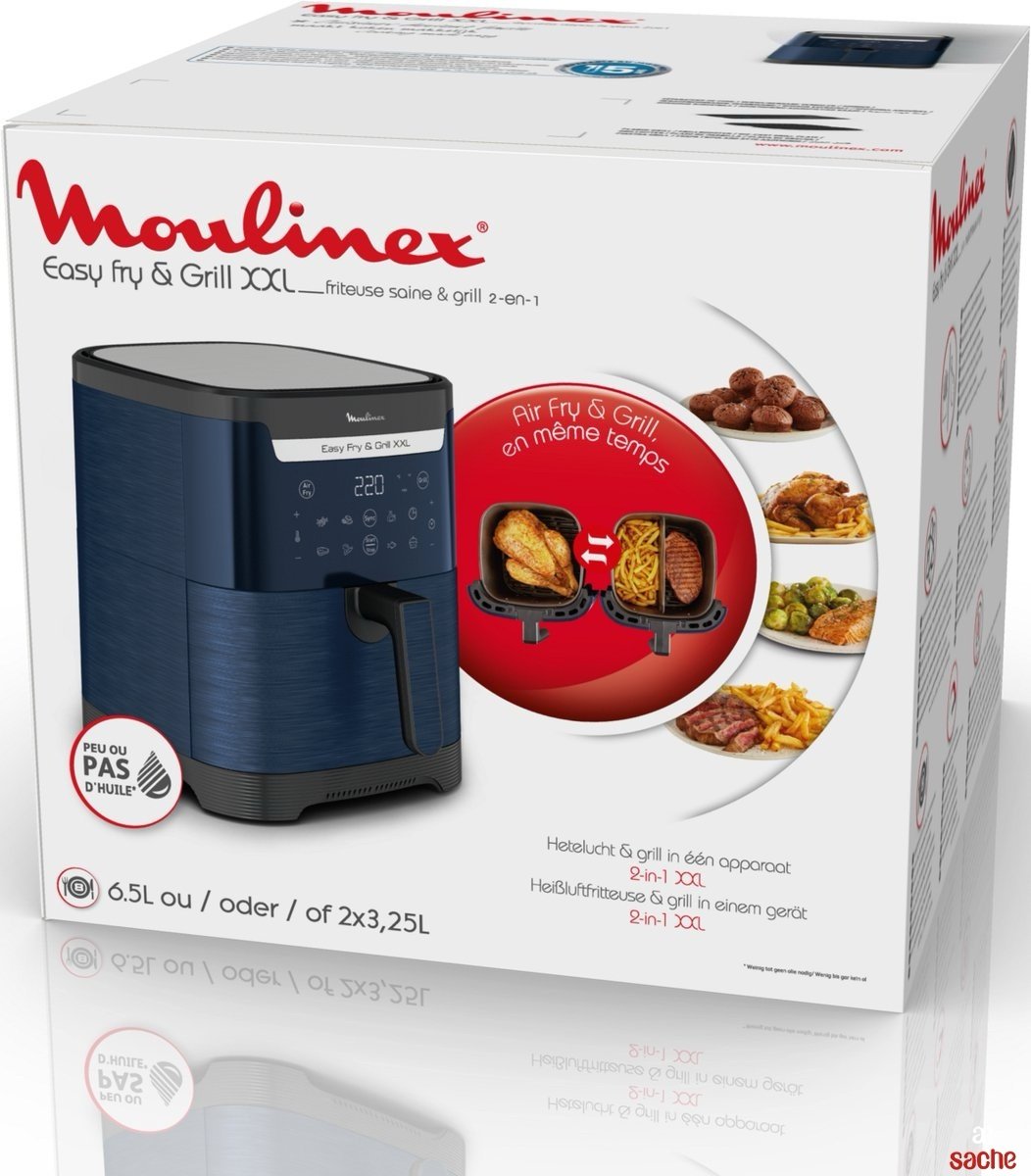 Airfrayer 6.5L Avec 8 Programmes Easy Fry And Grill XXL Moulinex EZ801420 – Image 3