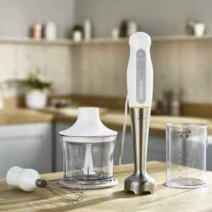Mixeur Plongeant 700W 3en1 Avec Hachoir Et Fouet Et Technologie Triblade Kenwood HDP109WG