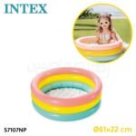 Piscine enfant 61x22cm candy colors INTEX 57107