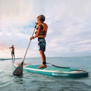 Paddle Gonflable Drop Stitch 244*76*13Cm Avec Pack Complet Aqua Quest Intex 68241