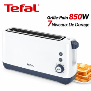 Grille-Pain 850W À Fente Et Fonctions Décongélation Et Réchauffage Tefal TL302110