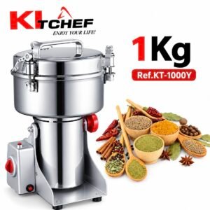 Broyeur à épice et grains électrique 1Kg 3000W KITCHEF KT-1000Y