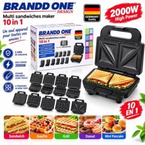 panineuse 10 en1 2000W BrandOne