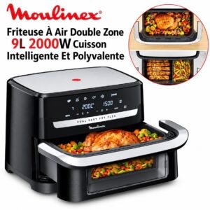 Airfryer 9L 2700W Easy Fry Dual Flex Moulinex EZ9228