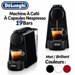 Machine À Café À Capsules Nespresso 19Bars Essenza Mini De’Longhi EN85.B