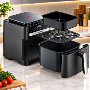 Airfrayer 7.5L 2020W 8 programme Moulinex Easy Fry Mega Compact EZ866HF1